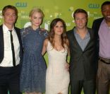 Le casting de la série  Hart of Dixie  assiste à la conférence de presse de la chaîne CW, au Jazz Lincoln Center de New York, jeudi 19 mai.