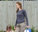 Nicole Kidman emmène sa fille Sunday Rose à l\'école, à Nashville le 16 mai 2011