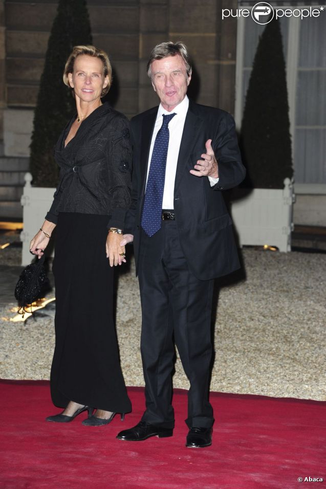 Bernard Kouchner et Christine Ockrent en novembre 2010. 