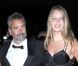 Luc Besson, avec sa compagne Virginie Silla et sa fille Shanna qu'il a eue avec Maïwenn