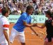 Rafael Nadal et Aravane Rezaï, jolie rencontre ! Samedi 21 mai 2011, chaude ambiance à la Porte d'Auteuil, pour l'ouverture des Internationaux de France de Roland-Garros !