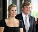 La princesse Maxima des Pays-Bas et son époux le prince héritier Willem-Alexander étaient de sortie pour un concert caritatif au profit des sinistrés du Japon, le 31 mai 2011, à Amsterdam.