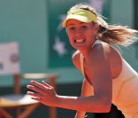 Maria Sharapova lors du tournoi de Roland-Garros, le jeudi 2 juin 2011.