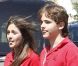 Les enfants de Michael Jackson, Prince et Paris, sortant du collège, le 31 mai 2011