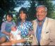 Franck Fernandel, son épouse Corinne Delahaye et leurs enfants Vincent et Manon en 1992.