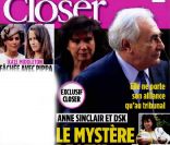  Closer  en kiosques samedi 11 juin 2011.
