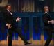Neil Patrick Harris et Hugh Jackman montrent l'étendue de leur talent, lors de la 65e cérémonie des Tony Awards, à New York, le 12 juin 2011.