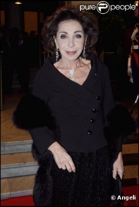 Evelyne Pages en 2008 au théâtre des Champs-Elysées à Paris 
