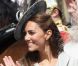 Kate Middleton lors de la cérémonie annuelle de l'Ordre de la jarretière dans la chapelle Saint George à Windsor le 13 juin 2011 