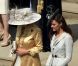 Camilla Parker Bowles et Kate Middleton lors de la cérémonie annuelle de l'Ordre de la jarretière dans la chapelle Saint George à Windsor le 13 juin 2011 
