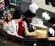 Kate Middleton lors de la cérémonie annuelle de l'Ordre de la jarretière dans la chapelle Saint George à Windsor le 13 juin 2011 