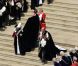 La cérémonie annuelle de l'Ordre de la jarretière dans la chapelle Saint George à Windsor le 13 juin 2011 