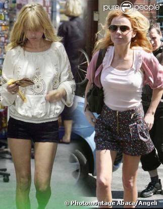 Geri Halliwell et Kate Moss, qui porte le mieux la culotte ?