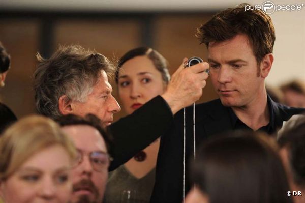 Ewan McGregor et Roman Polanski sur le tournage de  The Ghost Writer , sortie en salle en mars 2010.