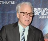 Steve Martin lors de la première de la comédie musicale Spider-man : Turn off the Dark à New York le 14 juin 2011