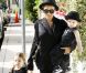 Nicole Richie et ses enfants ont accordé leurs tenues à Los Angeles le 16 juin 2011 