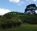 L'un des décors de  Bilbo The Hobbit , à Wellington, en Nouvelle-Zélande, en mars 2011.