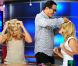 Heidi Klum de bonne humeur sur le plateau de Good Day LA début juin 2011