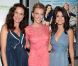 Andie MacDowell, Katie Cassidy et Selena Gomez le 23 juin 2011 à New York