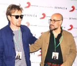 Ewan McGregor et Stanley Tucci à la soirée de lancement de l'album de Beyoncé, 4, au O2 Shepherd's Bush Empire de Londres, le 27 juin 2011