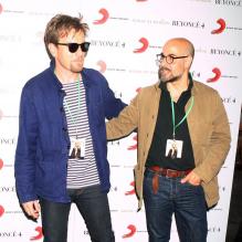 Ewan McGregor et Stanley Tucci à la soirée de lancement de l'album de Beyoncé, 4, au O2 Shepherd's Bush Empire de Londres, le 27 juin 2011