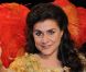 Cecilia Bartoli lors de l'inauguration de son double de cire, le 28 juin 2011, au musée Grévin, à Paris.