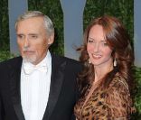 Dennis Hopper et Victoria Duffy, à Los Angeles, le 22 février 2009. 