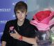 Justin Bieber, lors du lancement de son parfum Someday , au magasin Macy's à New York, le 23 juin 2011.