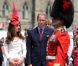 Le prince William et la duchesse Catherine de Cambridge à Ottawa, au Canada, pendant leur première visite officielle internationale en tant que jeunes mariés, le 1er juillet 2011