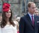 Le prince William et la duchesse Catherine de Cambridge à Ottawa, au Canada, pendant leur première visite officielle internationale en tant que jeunes mariés, le 1er juillet 2011