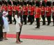 Le prince William et la duchesse Catherine de Cambridge à Ottawa, au Canada, pendant leur première visite officielle internationale en tant que jeunes mariés, le 1er juillet 2011