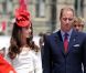 Le prince William et la duchesse Catherine de Cambridge à Ottawa, au Canada, pendant leur première visite officielle internationale en tant que jeunes mariés, le 1er juillet 2011