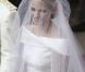 Le prince Albert et la princesse Charlène lors de leur mariage religieux dans la cour d'honneur du Palais, à Monaco, le 2 juillet 2011