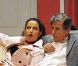 Bernard et Elisa Menez répètent la pièce Pauvre France !, qu'il jouera jusqu'en octobre 2011 à Paris.