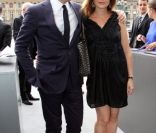 Barbara Schulz et son époux Romain lors de la soirée Chaumet organisée à Paris le 6 juillet 2011