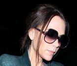 Victoria Beckham, déjà mère de trois garçons, est enceinte de cinq mois. A Los Angeles, le 12 mars 2011.