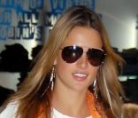 Difficile à croire, mais Alessandra est enceinte de six mois sur cette photo. Los Angeles, le 1er mai 2008.