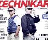 Eric Naulleau et Eric Zemmour en couverture de  Technikart , en kiosques le 8 juillet 2011.