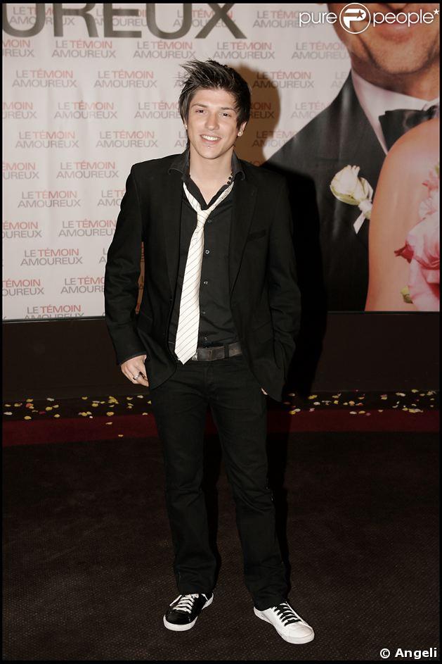 Quentin Mosimann à l'avant-première du film Le témoin Amoureux
