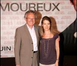 Nelson Montfort et son épouse à la première du film Le témoin Amoureux