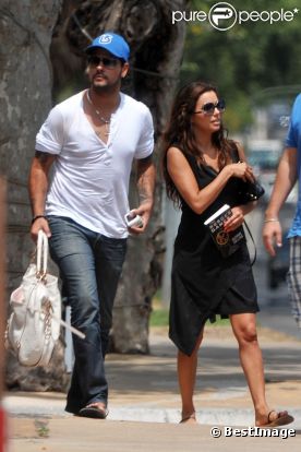 Eva Longoria et son compagnon Eduardo Cruz, à Marbella, juillet 2011