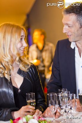 La jolie Déborah François et Vincent Cassel, toujours aussi charmant, lors de la promotion du film Le Moine à Bruxelles en Belgique le 8 juillet 2011