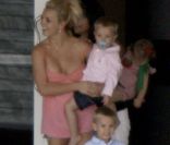 Britney Spears et ses fils Jayden James et Sean Preston en septembre 2009