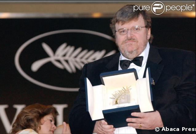 Michael Moore Palme d'or 2004
