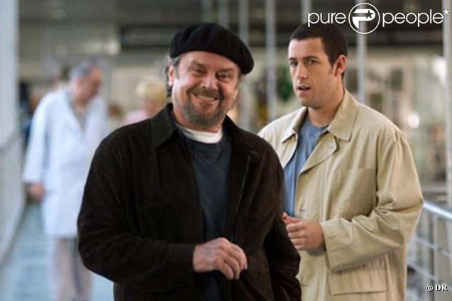 Jack Nicholson et Adam Sandler dans  Anger Management , 2003.