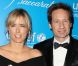Tea Leoni et David Duchovny à New York en décembre 2009
