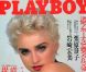 Madonna, en couverture du magazine Playboy Japan . Décembre 1986.
