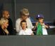 David Beckham soutenu par ses enfants le 20 juillet en Californie  