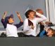 Les enfants de David Beckham supportent leur père le 20 juillet en Californie 