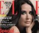 Demi Moore en couverture du magazine Elle France de février 2011.